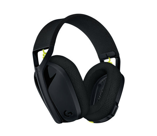 Audífonos Logitech Gaming G435 Inalámbricos Micrófono Lightspeed Color Negro-Amarillo