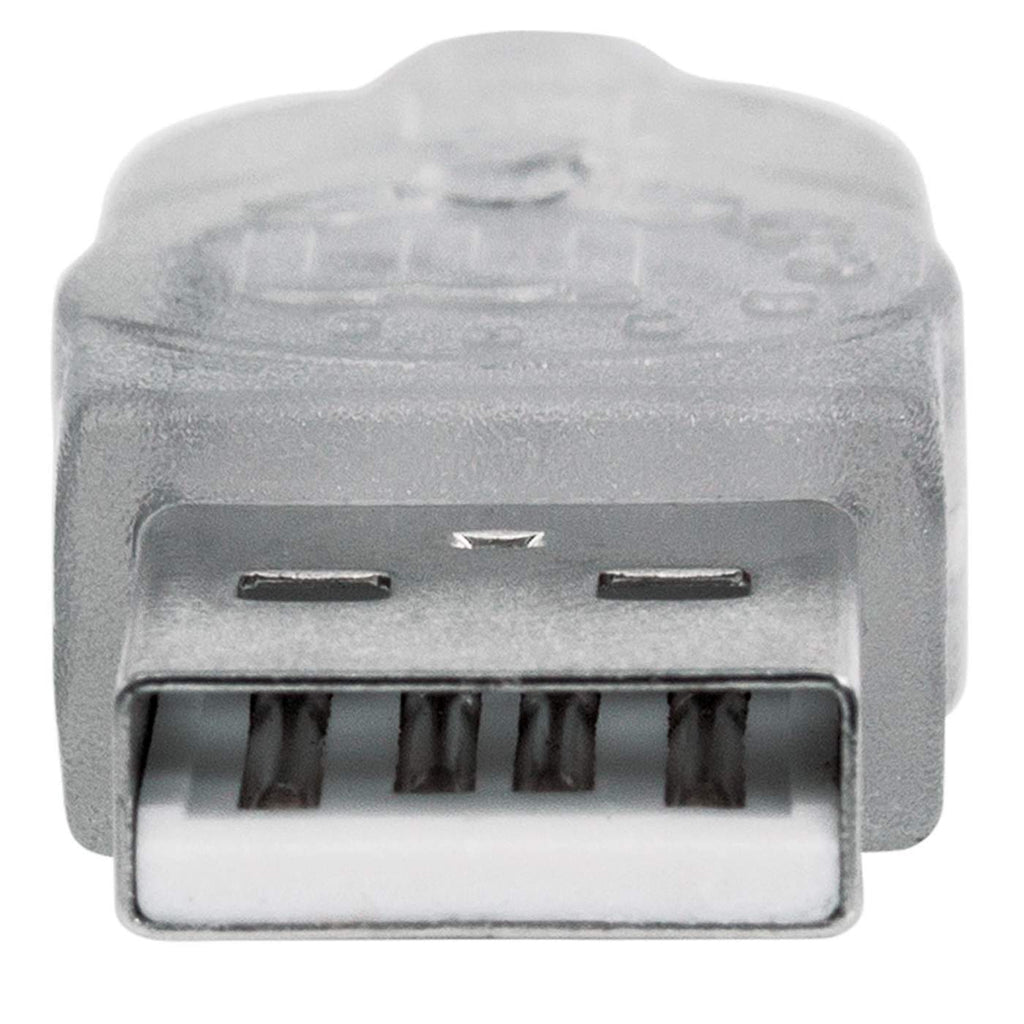 Manhattan 336314 cable USB 1.8 m USB A 0.48 Gbit/s Plata