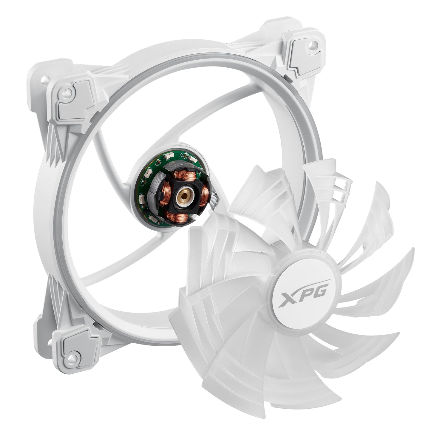 Ventilador XPG Hurricane 140mm ARGB PWM 140mm 1800RPM ARGB Blanco