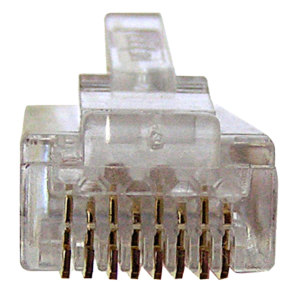 Conectores Modulares Nexxt Solutions AW102NXT01 Conector RJ45 Oro sobre Níquel 30µ Cat 5e Sin Blindaje (100 Pzas)