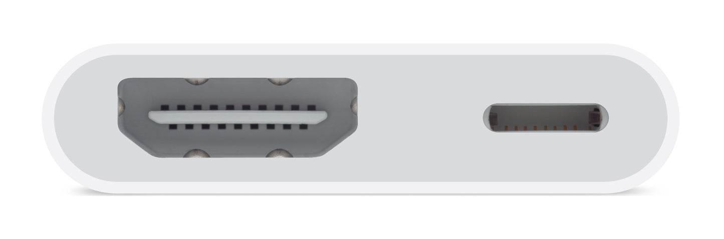 Apple MW2P3AM/A adaptador de cable de vídeo Lightning Blanco