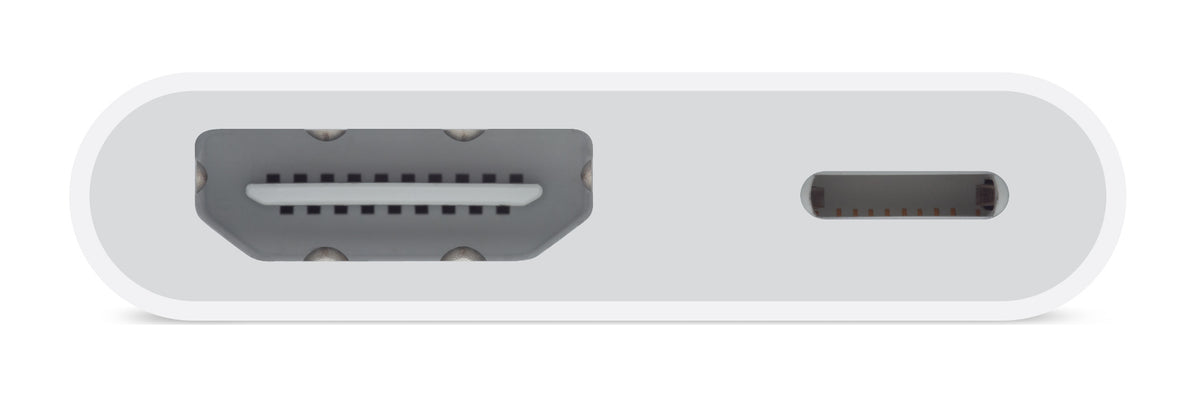 Apple MW2P3AM/A adaptador de cable de vídeo Lightning Blanco