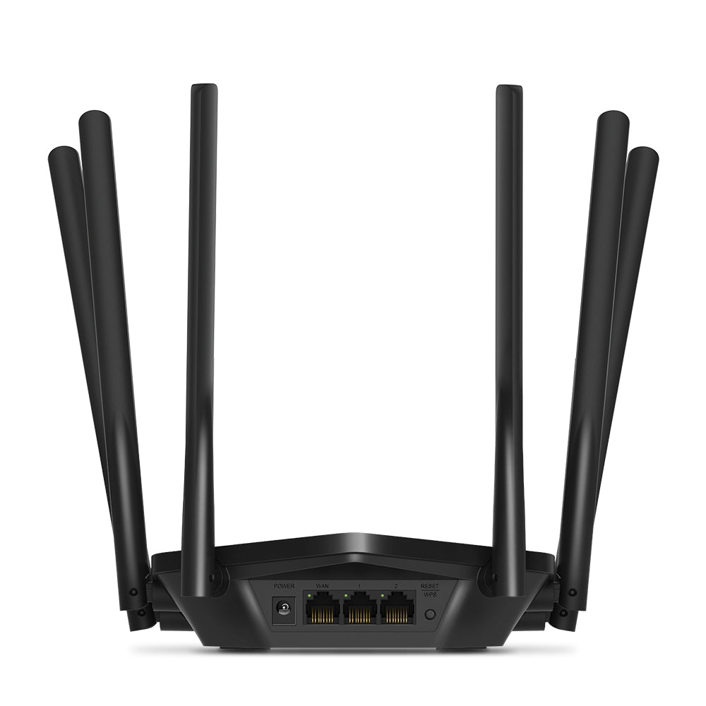Mercusys MR50G router inalámbrico Gigabit Ethernet Doble banda (2,4 GHz / 5 GHz) Negro