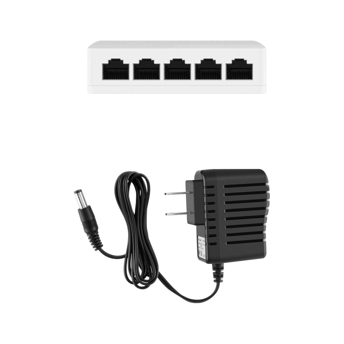 Switch Steren Fast Ethernet de 5 Puertos 10/100 Mbps