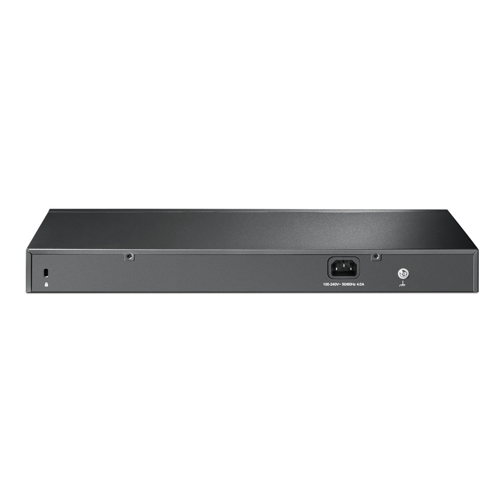 TP-Link JetStream TL-SG2428P dispositivo de redes Gestionado L2/L2+ Gigabit Ethernet (10/100/1000) Energía sobre Ethernet (PoE) 1U Negro