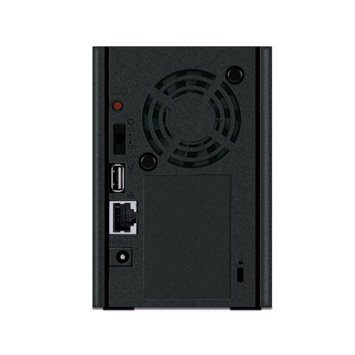 Buffalo LinkStation LS220D0402 servidor NAS o de almacenamiento Escritorio ARM 0.256 GB DDR3 4 TB Unidad de disco duro Negro