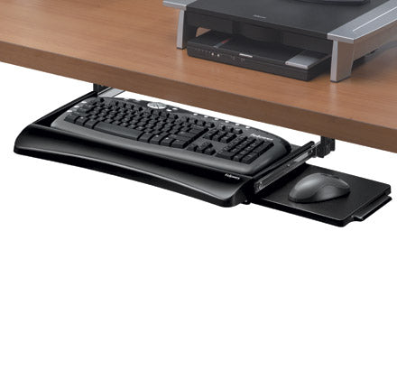 Bandeja para Teclado Fellowes Office Suites Debajo del Escritorio Color Negro