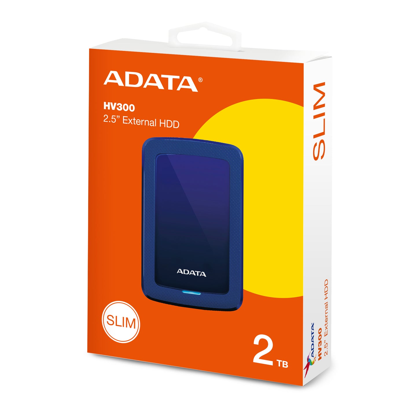 Disco Duro Externo Adata 2TB HV300 2.5" USB 3.1 Azul
