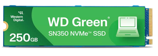 Unidad de Estado Solido Western Digital Interno Green SN350 250GB M.2 2280 PCIe 3.0 NVMe Lect