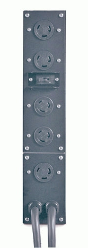 APC Service Bypass Panel - 200/208/240V unidad de distribución de energía (PDUs) Negro