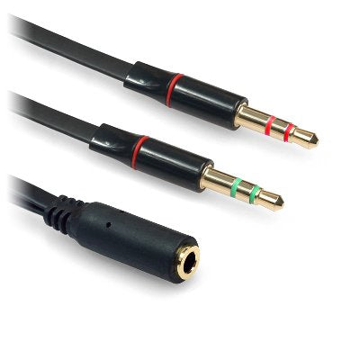 BRobotix 651404 cable de audio 0.2 m 3,5 mm Negro