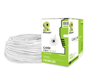 BRobotix 400052B cable de red Blanco 100 m Cat5e U/UTP (UTP)