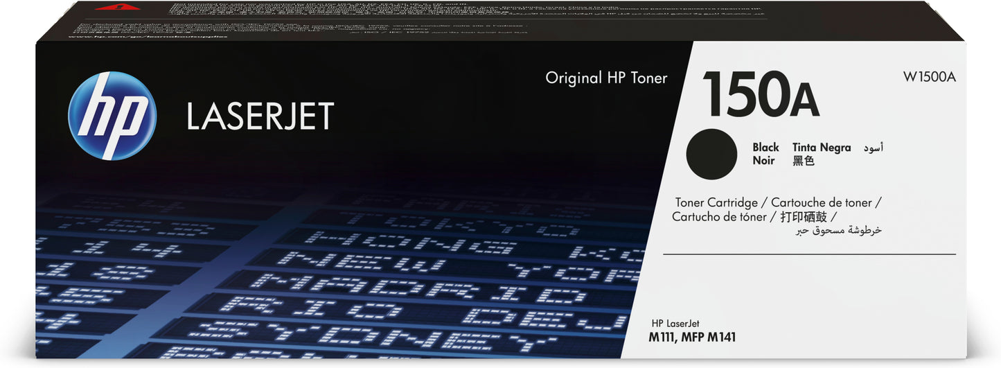 Tóner HP LaserJet 150A Color Negro