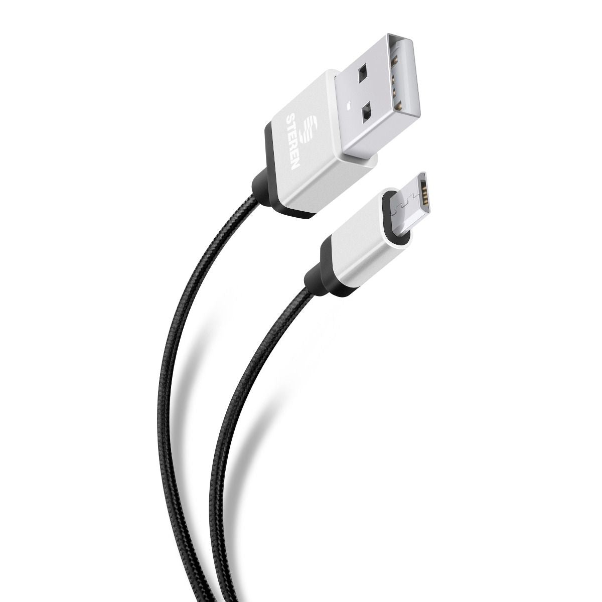 CABLE STEREN USB A MICRO USB TIPO CORDON DE 1M