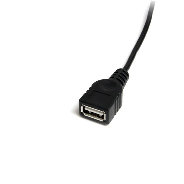 StarTech.com USBMUSBFM1 cable USB 0.3 m USB A Mini-USB B 0.48 Gbit/s Negro