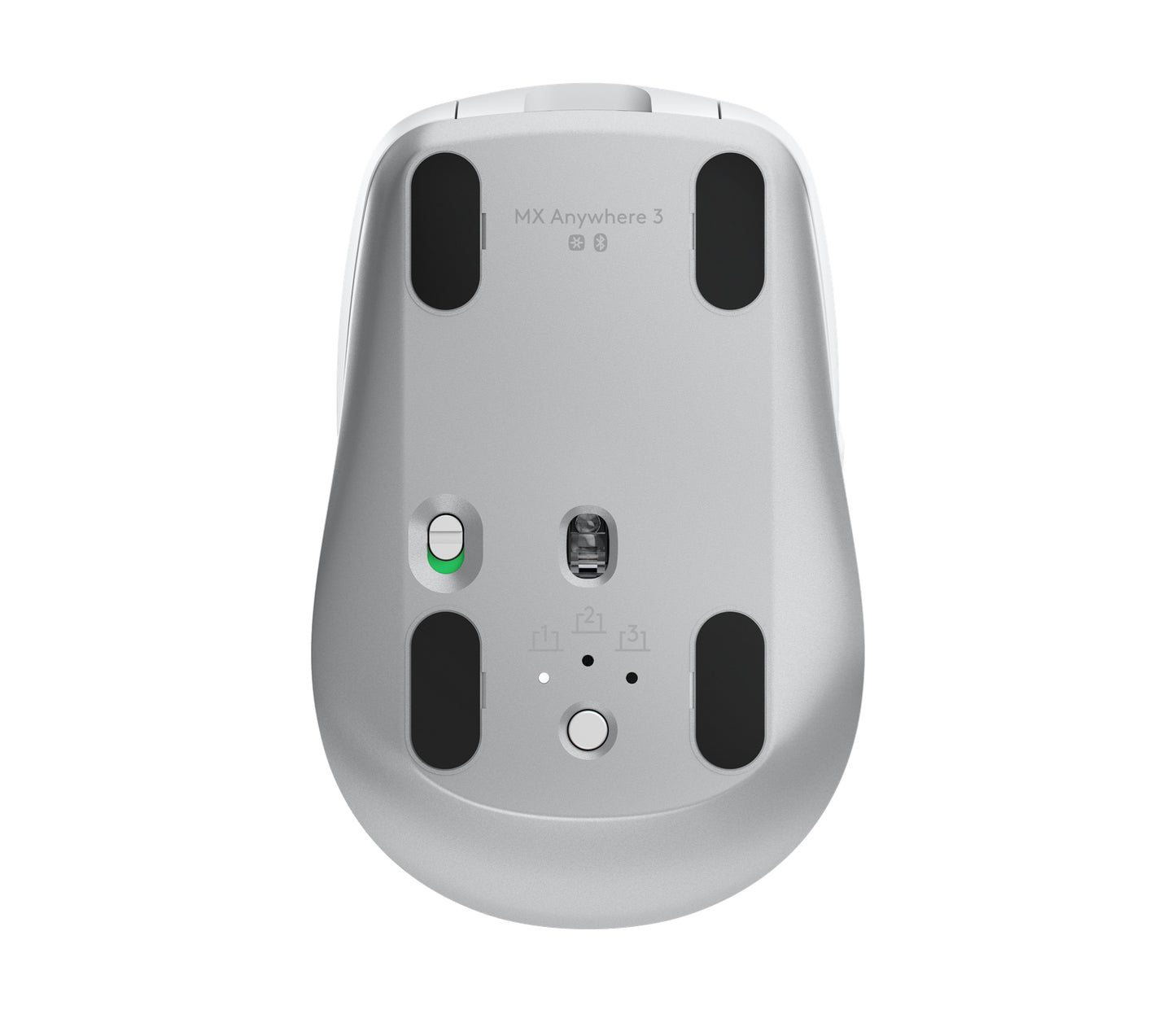 Mouse Logitech MX Anywhere 3 USB 6 Botones 1000 dpi Color Gris Pálido