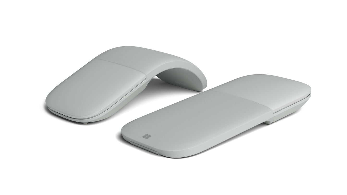 Microsoft Surface Arc Mouse ratón Viajes Ambidiestro Bluetooth BlueTrack 1000 DPI