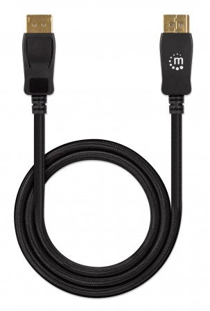 Manhattan 353618 cable DisplayPort 2 m Negro