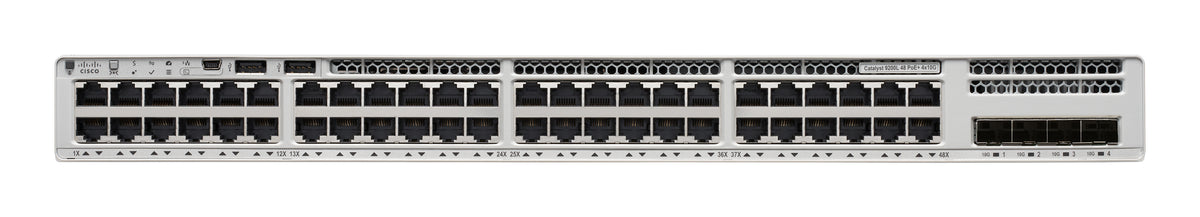 Cisco Catalyst 9200L Gestionado L3 Gigabit Ethernet (10/100/1000) Energía sobre Ethernet (PoE) Gris