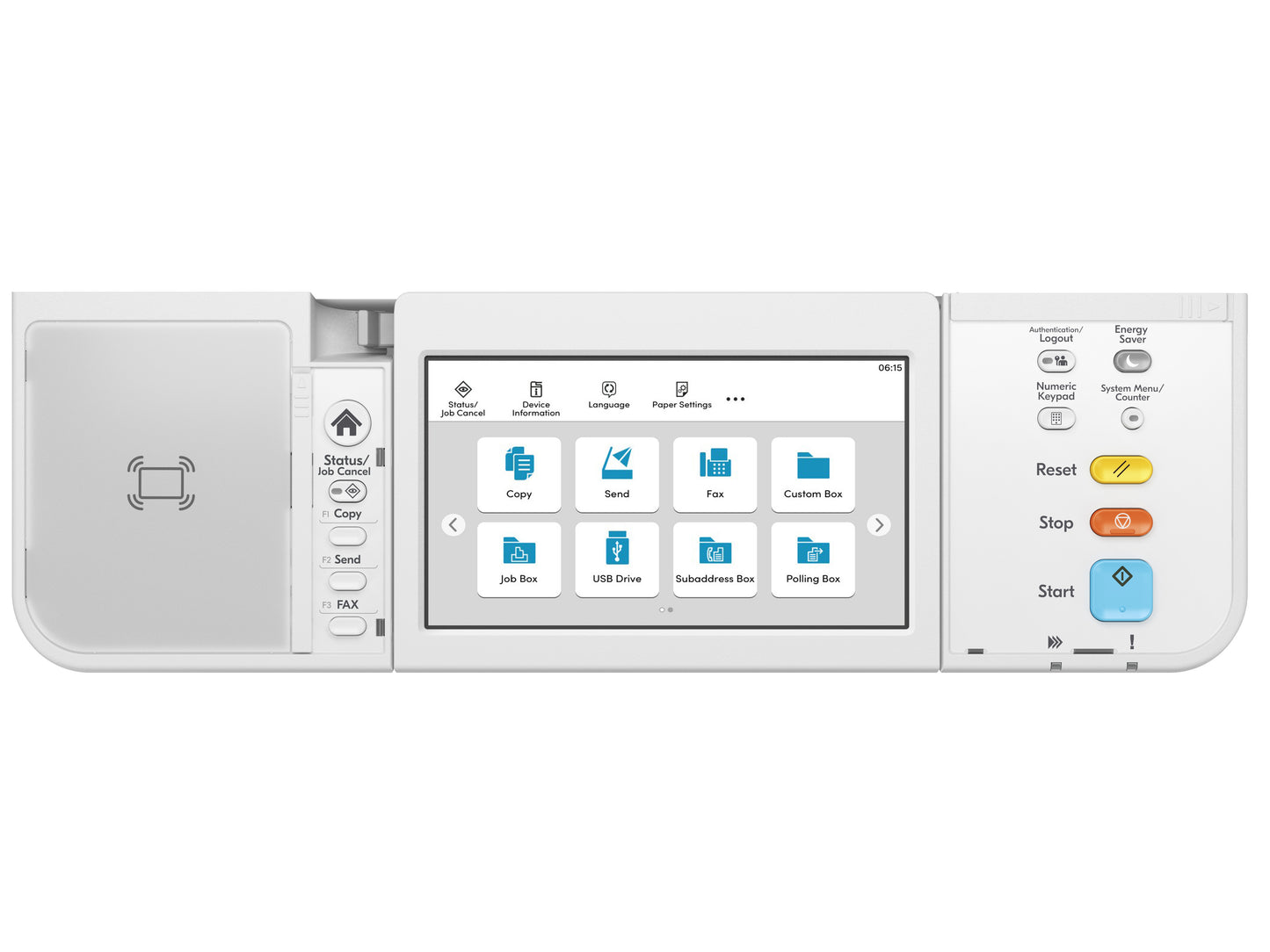 Multifuncional Kyocera Ecosys MA5500ifx 55 PPM en A4 1200 x 1200 ppm Ciclo máximo de Impresión 250A00