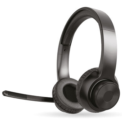BRobotix Audífonos con Micrófono 6005699, Bluetooth, Inalámbrico, USB-C, Negro Auriculares Diadema Business/Everyday USB Tipo C