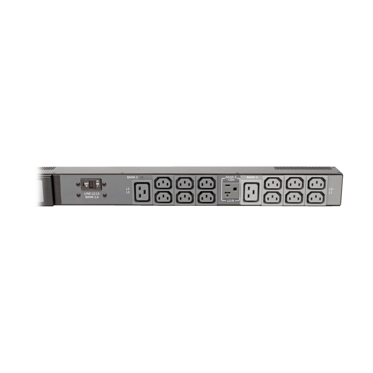 Tripp Lite PDU3EVN6L2130 unidad de distribución de energía (PDUs) 45 salidas AC Negro, Gris