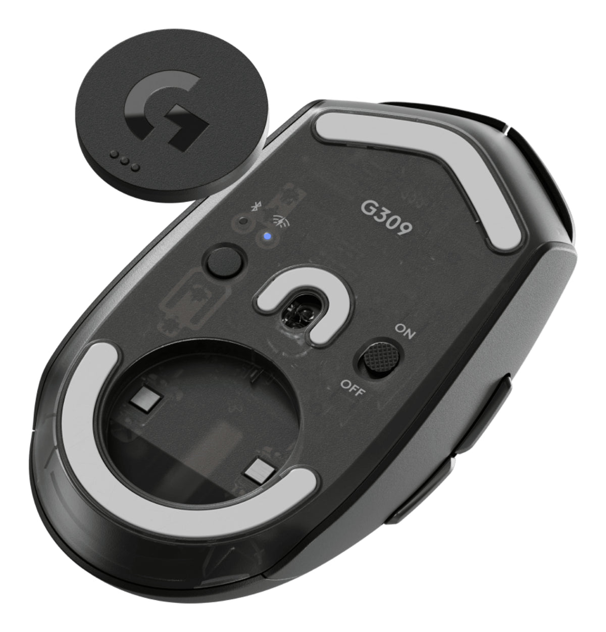 Logitech G G309 LIGHTSPEED ratón Juego Diestro RF inalámbrico + bluetooth Opto-mecánica 25600 DPI