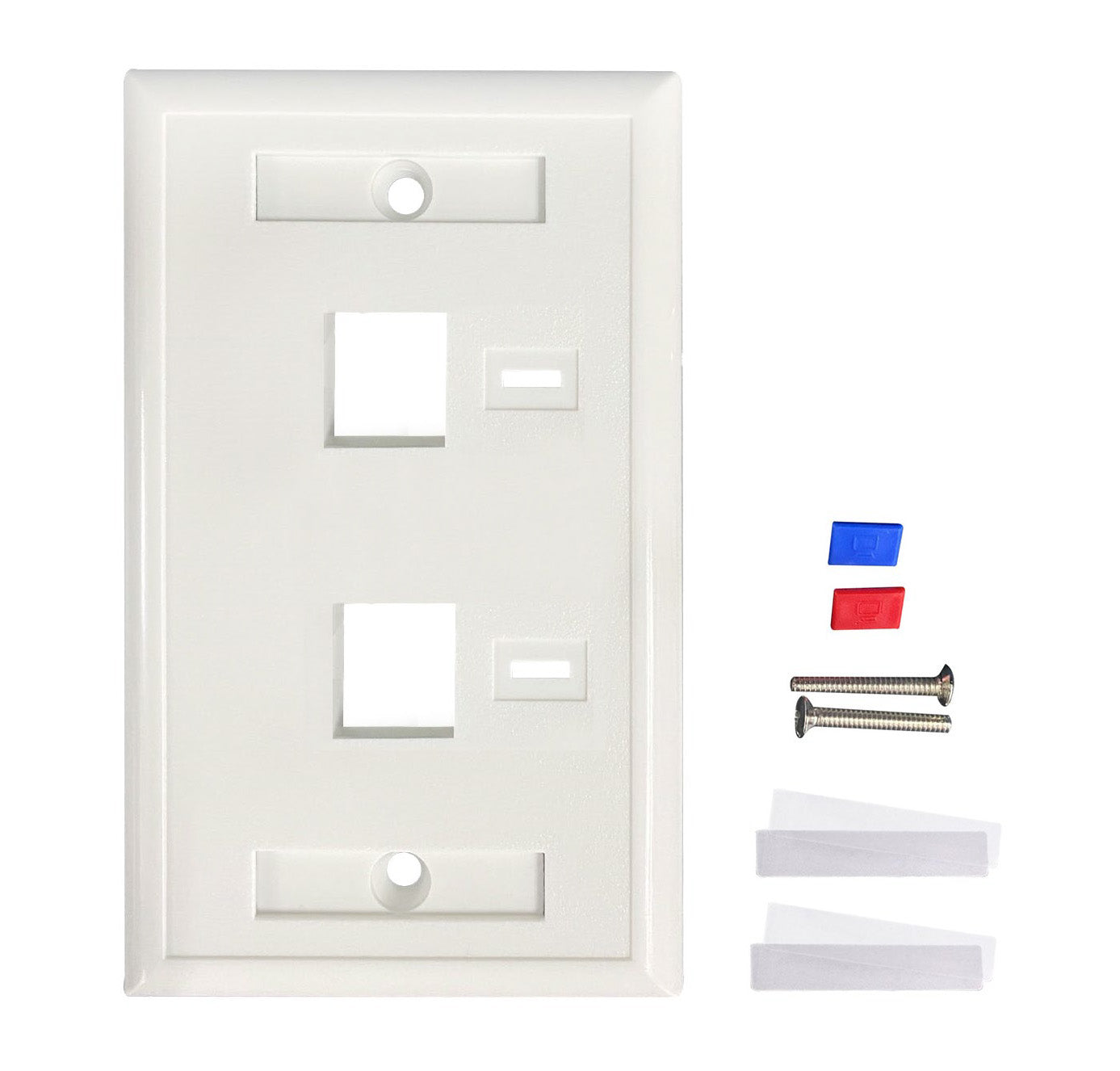 Intellinet 772396 placa de pared o cubierta de interruptor Blanco