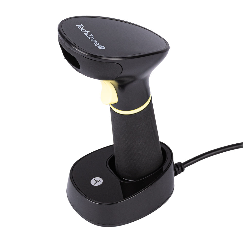 Lector de Códigos de Barras TechZone Inalámbrico 2D USB/USB-VCP