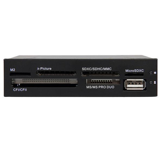 StarTech.com 35FCREADBK3 lector de tarjeta IDC Interno Negro