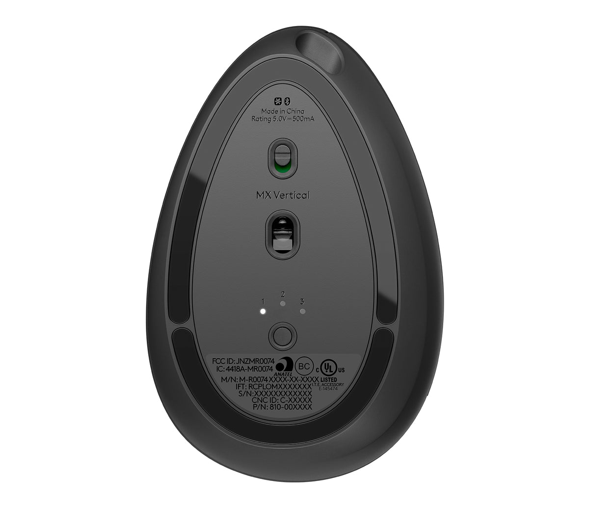 Logitech 910-005449 ratón Oficina Diestro RF inalámbrico + bluetooth Óptico 4000 DPI