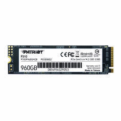 Unidad SSD Patriot M.2 960GB P310 NVME 2280 1800MB/s Escritura 2100MB/s Lectura
