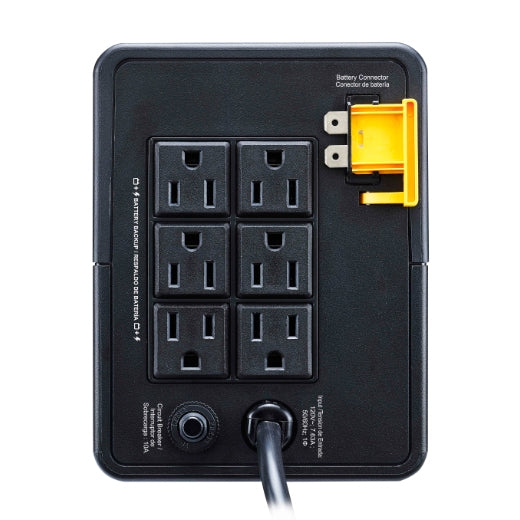 APC BVX900L-LM sistema de alimentación ininterrumpida (UPS) Línea interactiva 0.9 kVA 480 W 6 salidas AC
