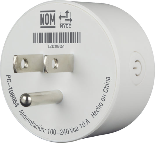 Perfect Choice PC-108054 enchufe inteligente Hogar Blanco