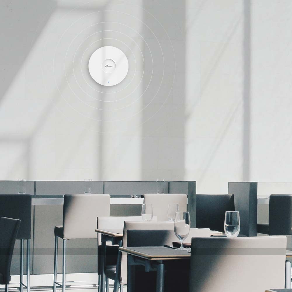 Punto de Acceso TP-Link Ceiling Mount Dual-Band Wi-Fi 6 1x Gigabit