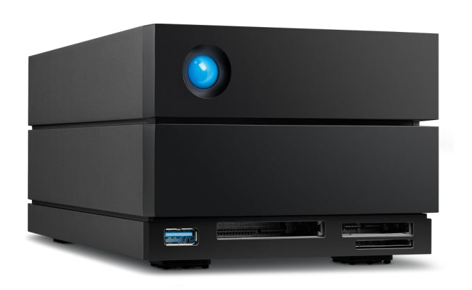 LaCie 2BIG DOCK unidad de disco múltiple 20 TB Escritorio Negro