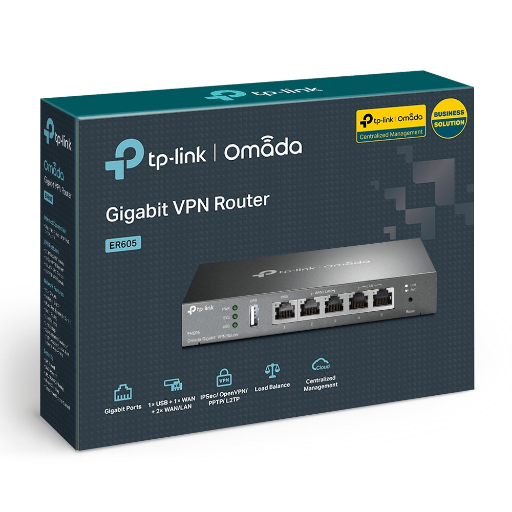 Enrutador Omada de Tp-link VPN Gigabit