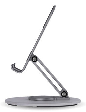 BRobotix 406276 soporte Soporte pasivo Lector de libros electrónicos, Teléfono móvil/smartphone, Tablet/UMPC Gris