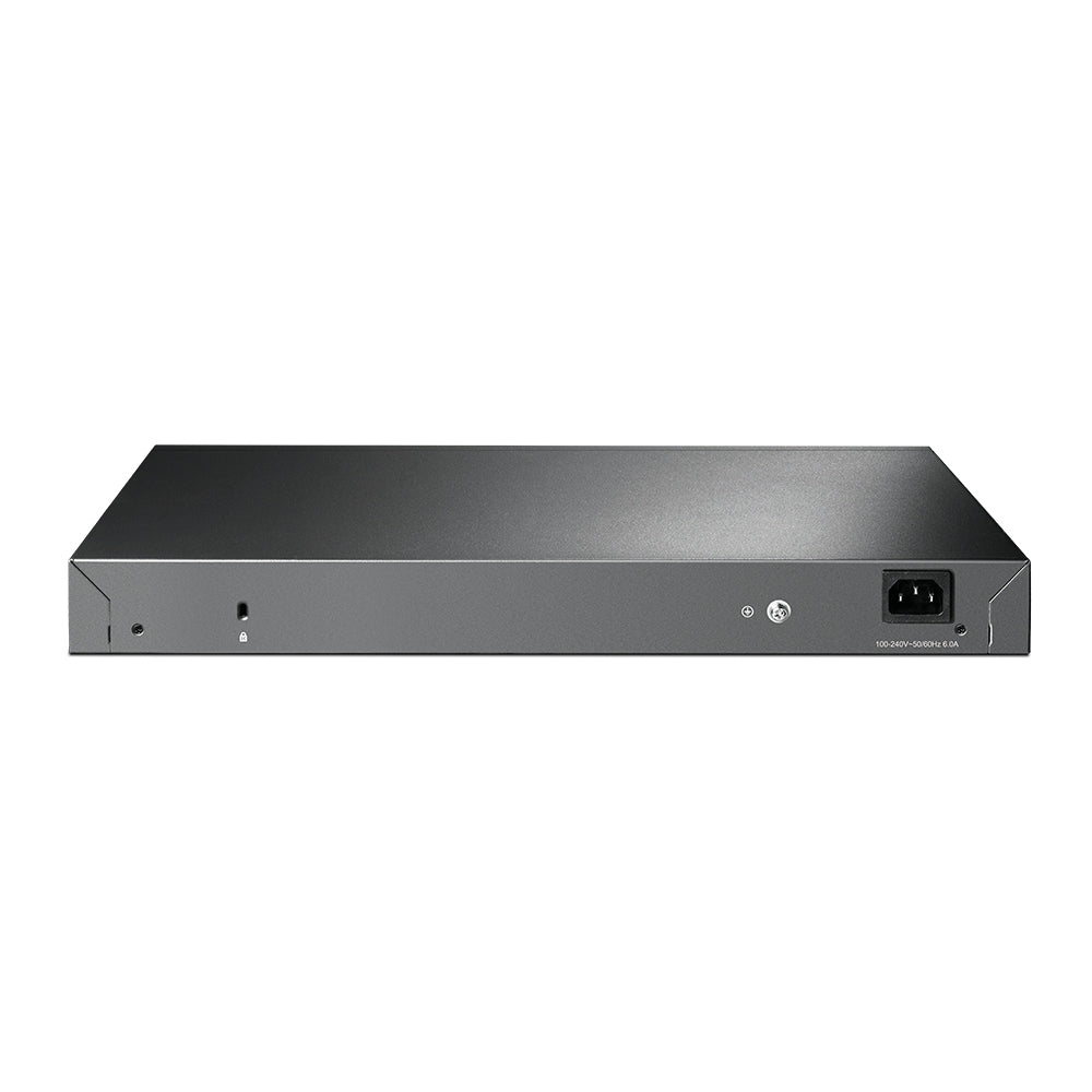 TP-Link JetStream TL-SG3452P dispositivo de redes Gestionado L2/L3 Gigabit Ethernet (10/100/1000) Energía sobre Ethernet (PoE) 1U Negro