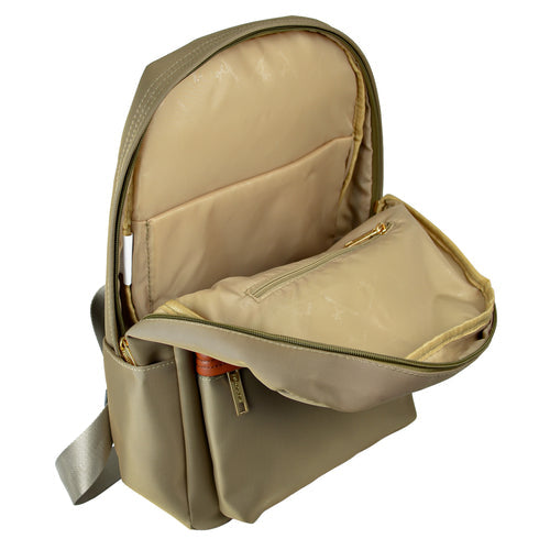 Mochila Perfect Choice Sahara para Laptop 15.6 Diseño Ejecutivo