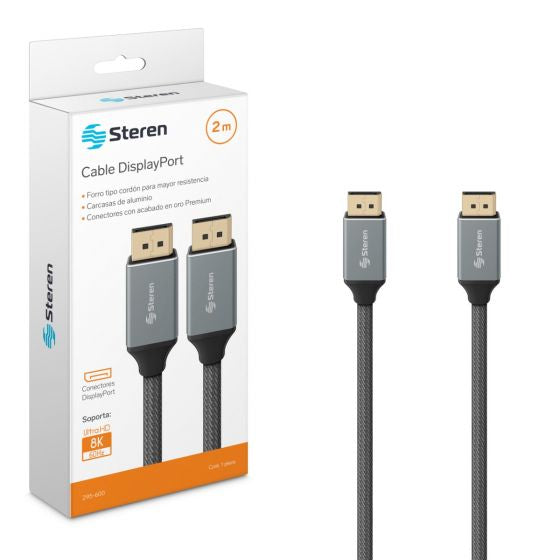 CABLE STEREN DISPLAYPORT DE 2M