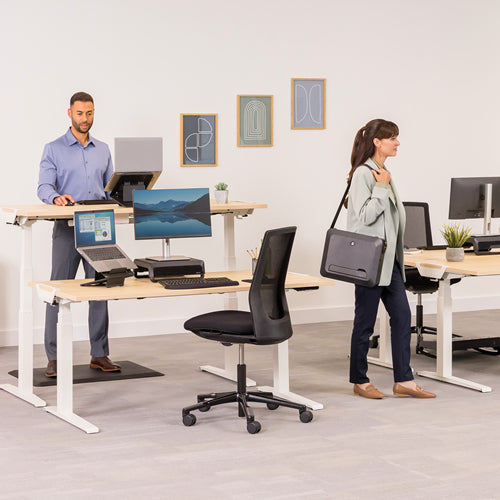 Soporte Fellowes para Monitor Breyta Color Negro con Altura Ajustable