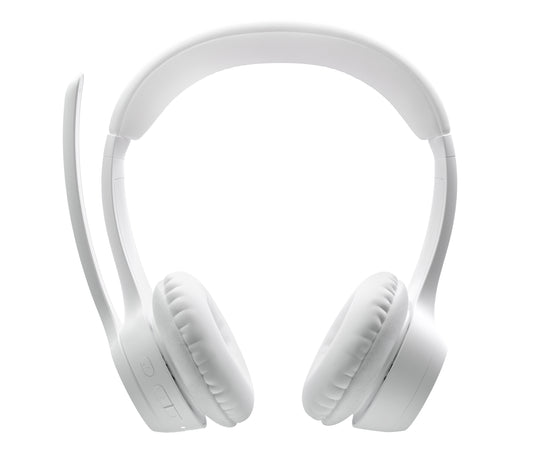 Diadema Logitech Zone Vibe 300 Inalambrica con microfono Color Blanco