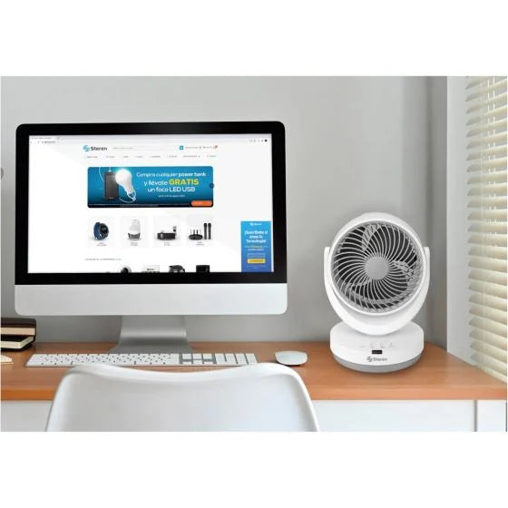 VENTILADOR STEREN OSCILADOR PARA ESCRITORIO