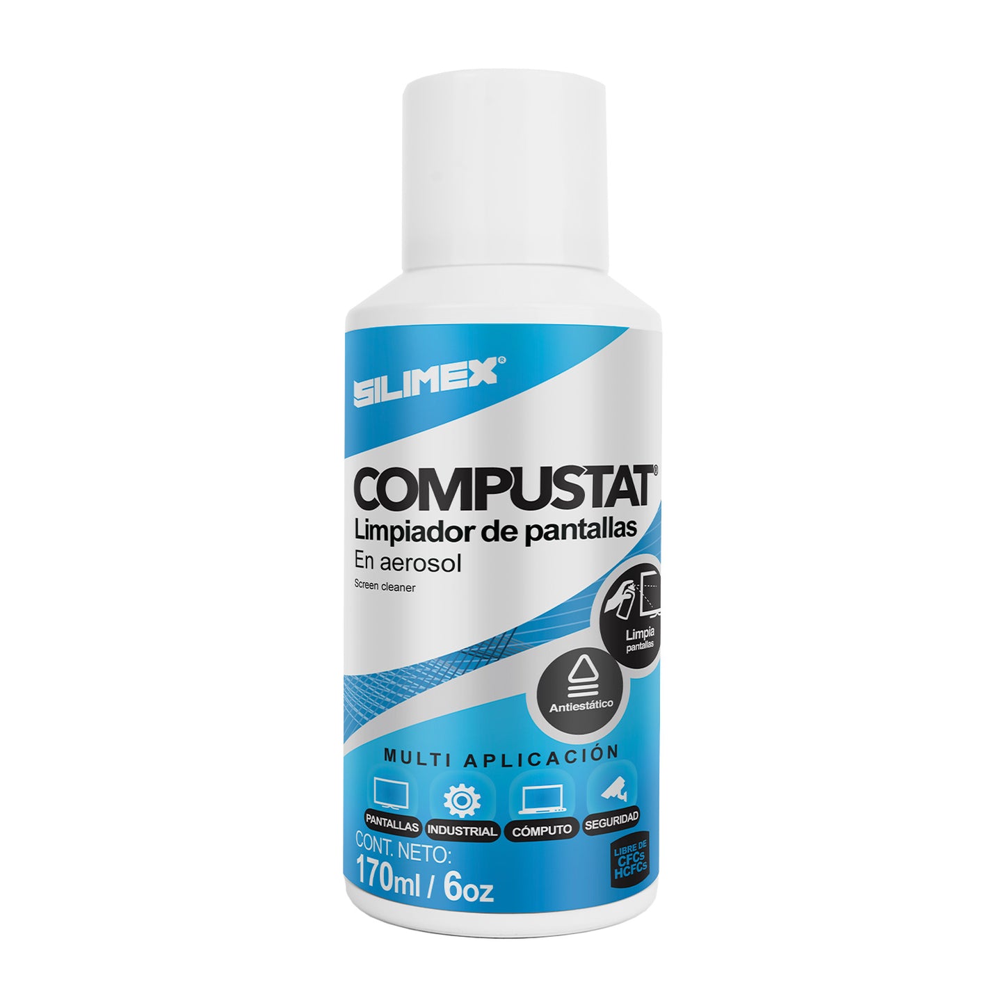 Limpiador De Circuitos Dieléctrico Silimex Compuklin 170ml