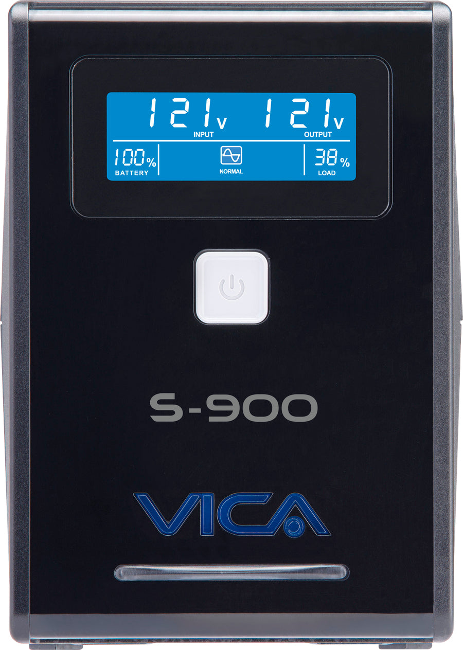 Vica S900 sistema de alimentación ininterrumpida (UPS) 0.9 kVA 550 W 6 salidas AC