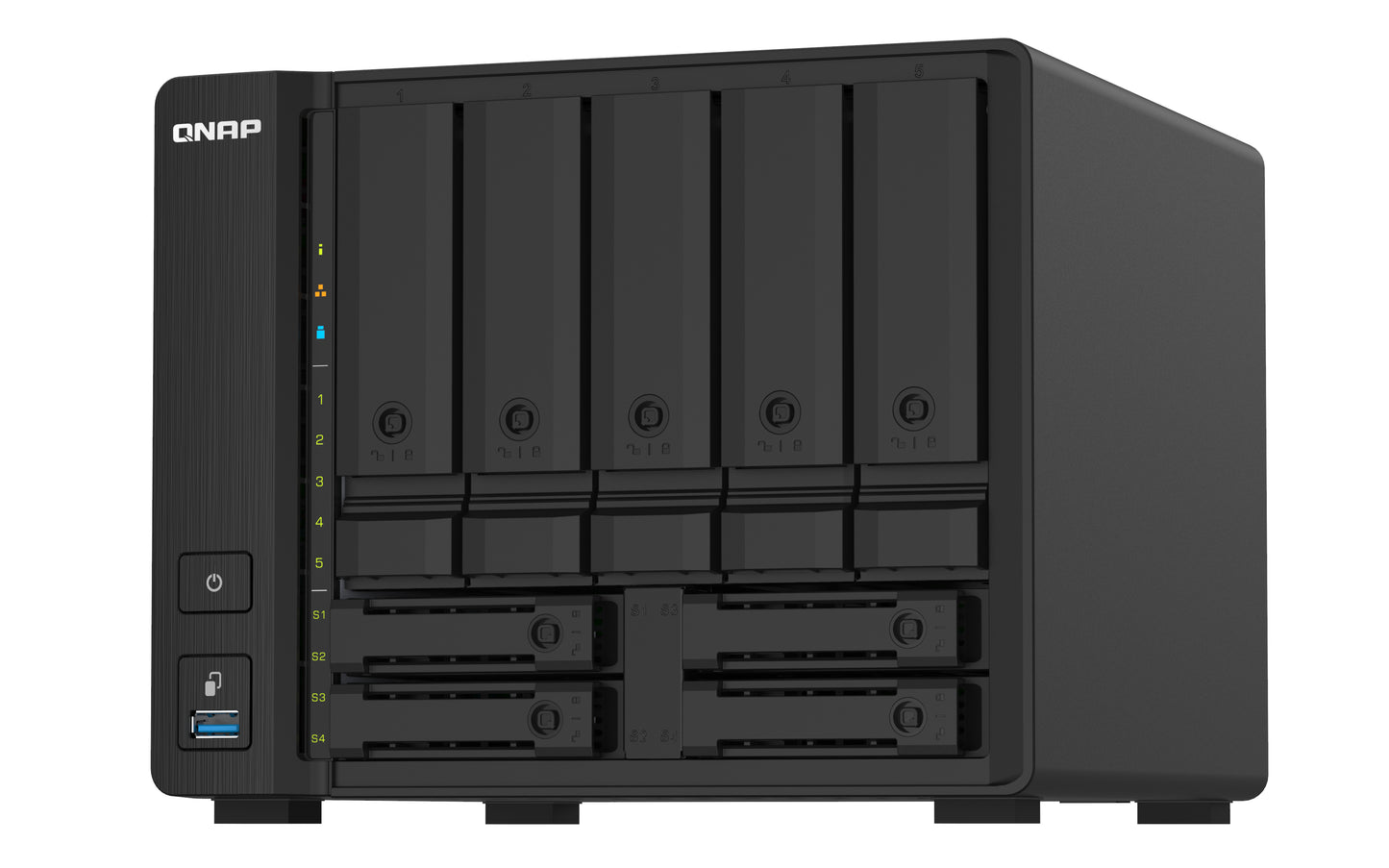 QNAP TS-932PX NAS Tower Annapurna Labs Alpine AL-324 4 GB DDR4 0 TB QNAP Turbo System Negro
