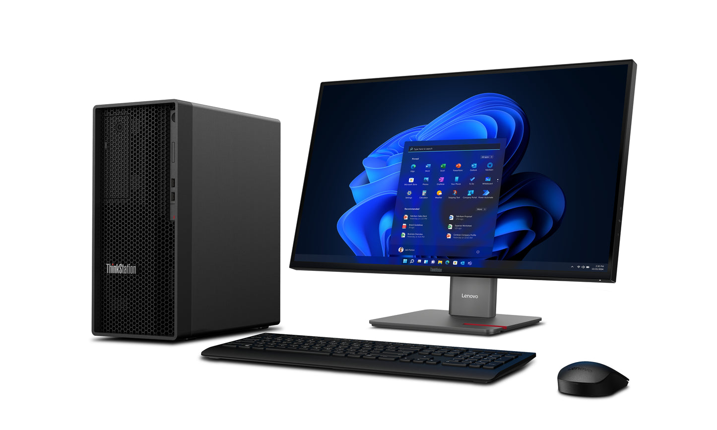 Workstation Lenovo ThinkStation P2 G2 Intel Ultra 7-265 Win11Pro64 16GB 512GB SSD NVIDIA RTX 5060 8GB