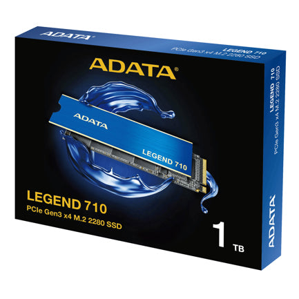 SSD Adata 1TB M.2 NVMe 1800 MB/s Escritura 2400 MB/s Lectura PCI Express 3.0