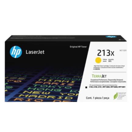 Tóner HP LaserJet 213X Color Amarillo